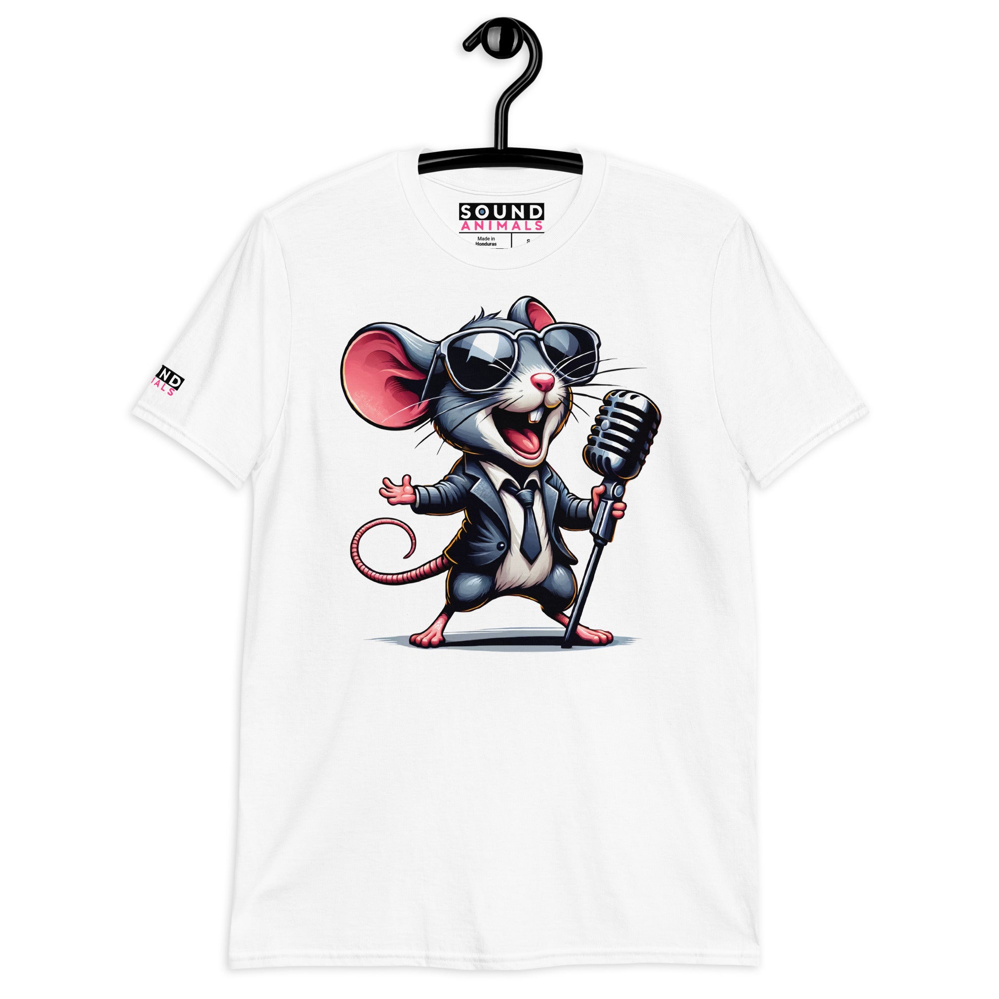 Unisex-T-Shirt -  Maus Sänger