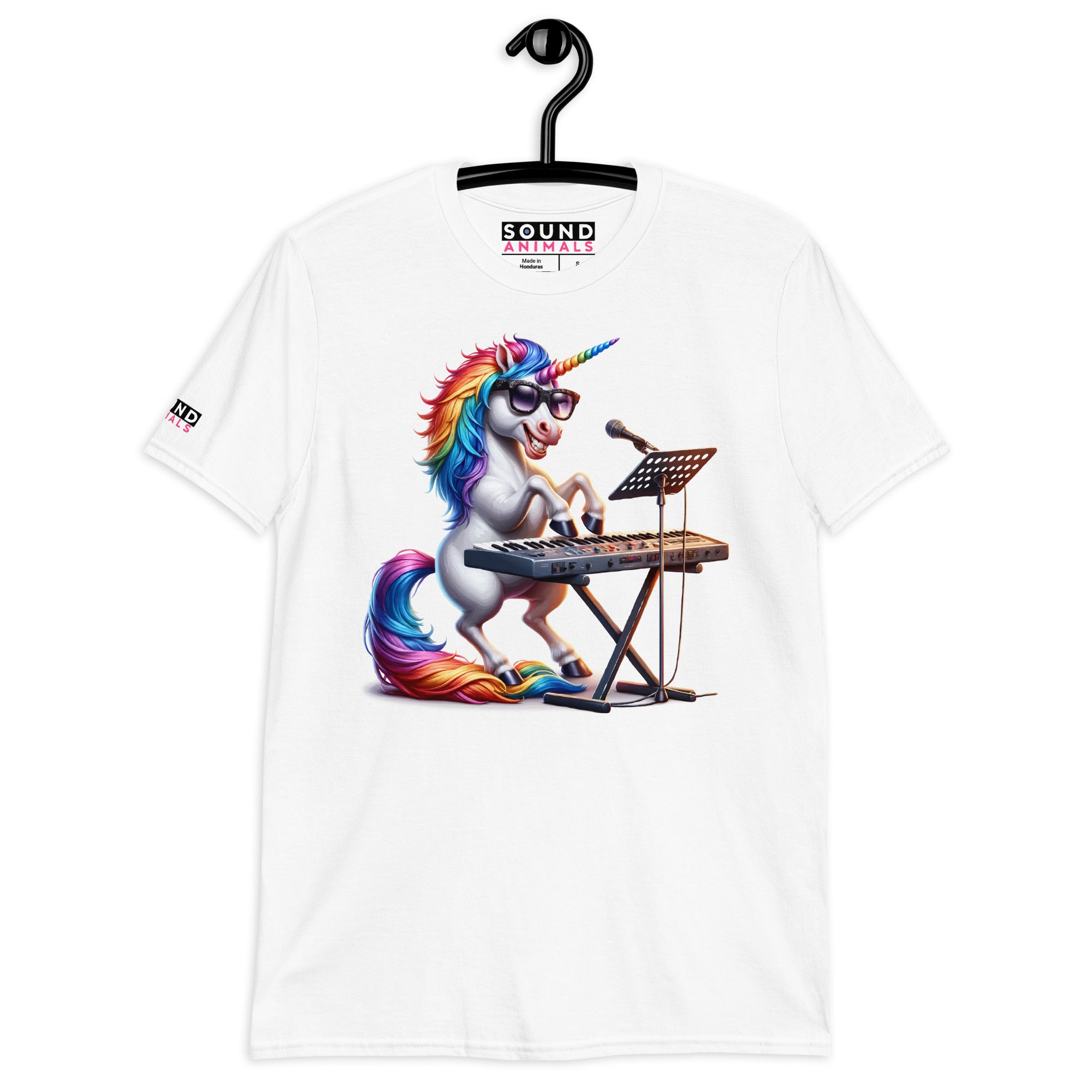 Unisex-T-Shirt - Einhorn Keyboard