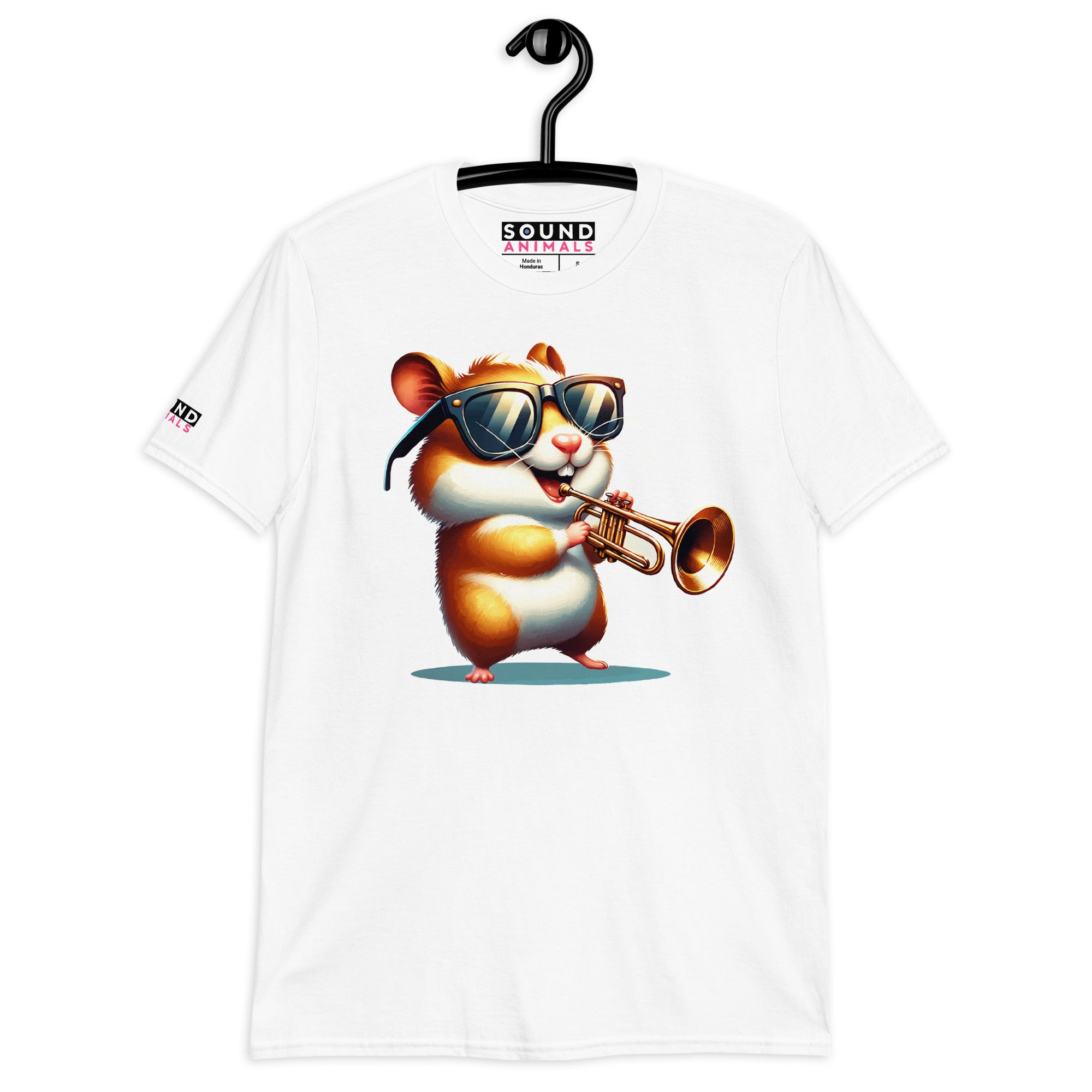 Unisex-T-Shirt - Hamster Trompete