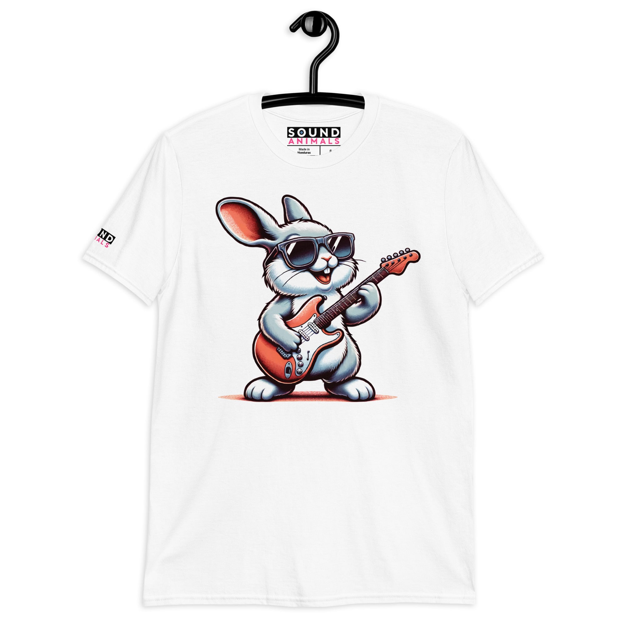 Unisex-T-Shirt - Hase Gitarre