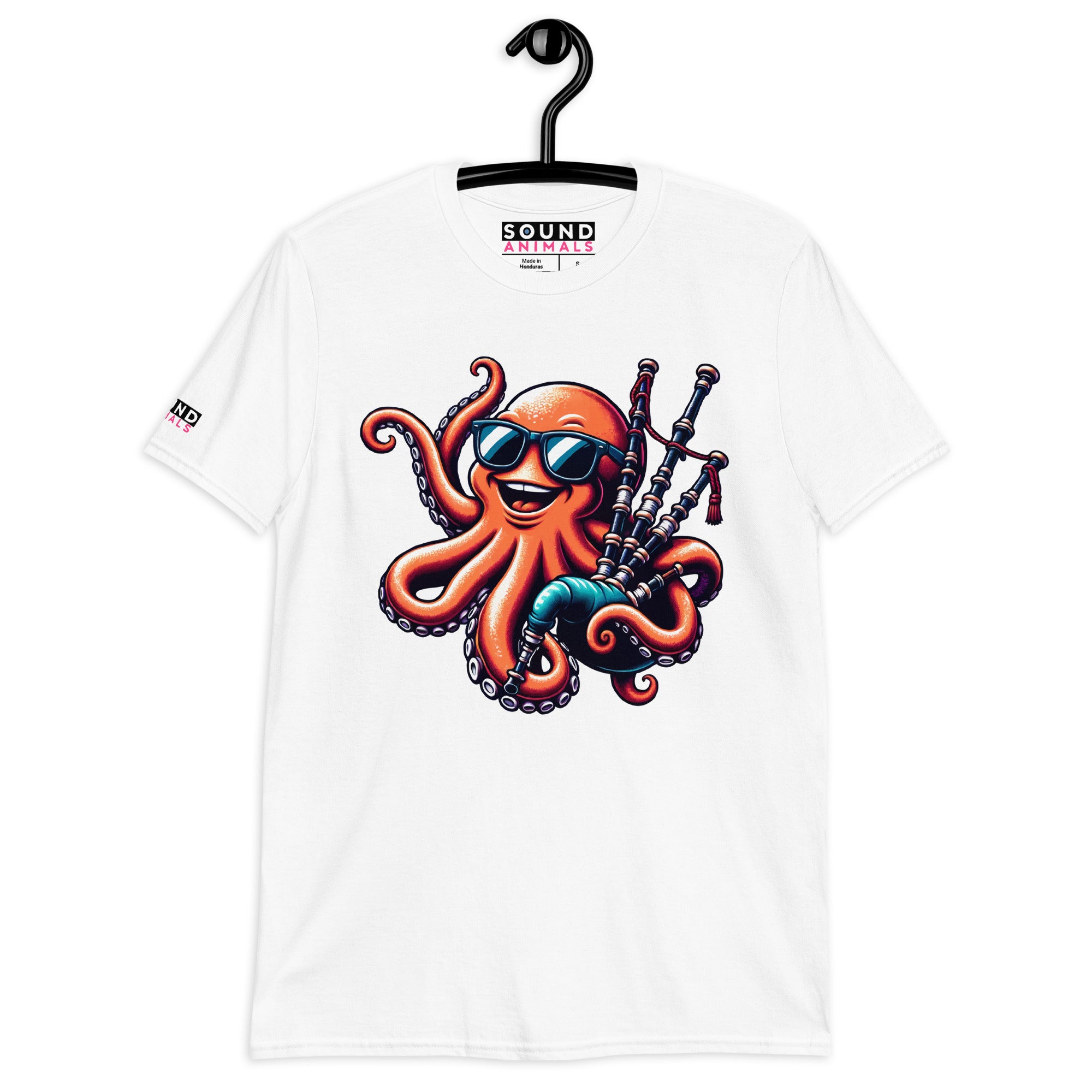 Unisex-T-Shirt - Oktopus Dudelsack