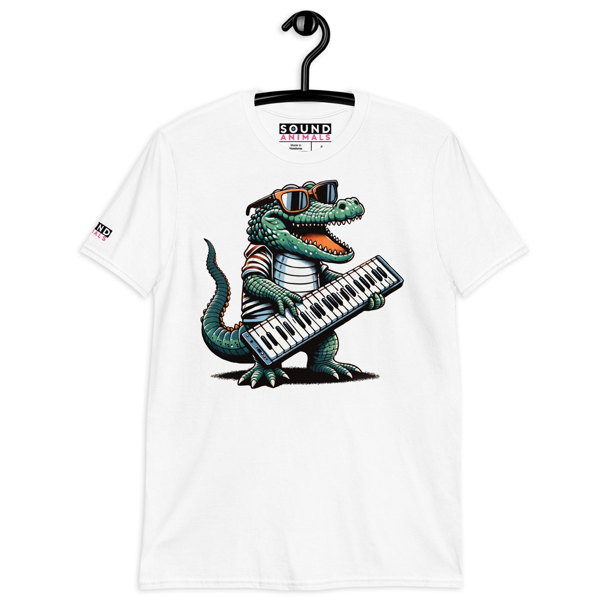 Unisex-T-Shirt - Krokodil Keyboard