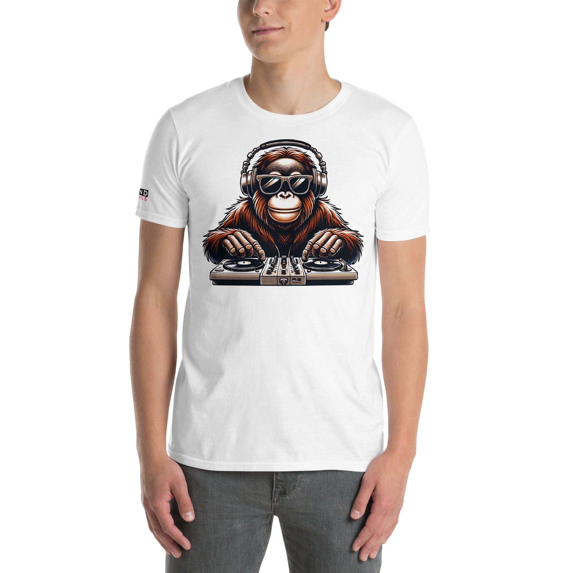 Unisex-T-Shirt - Orang-Utan DJ