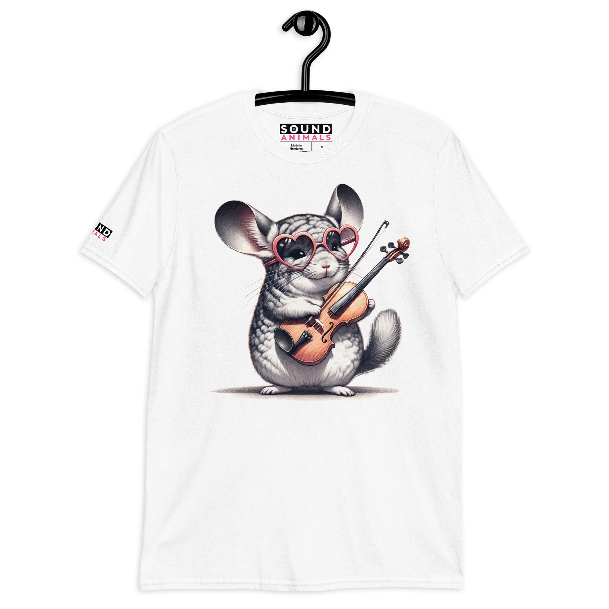 Unisex-T-Shirt - Chinchilla Geige